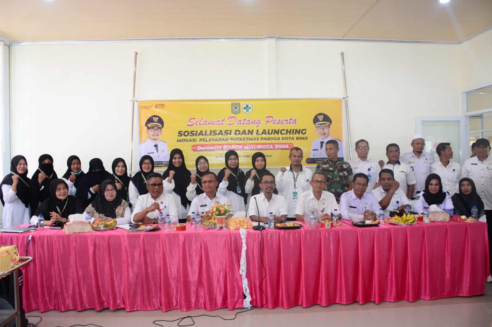 Sosialisasi Dan Launching Inovasi Pelayanan Puskesmas Paruga Kota Bima Sosialisasi Dan Launching Inovasi Pelayanan Puskesmas Paruga Kota Bima