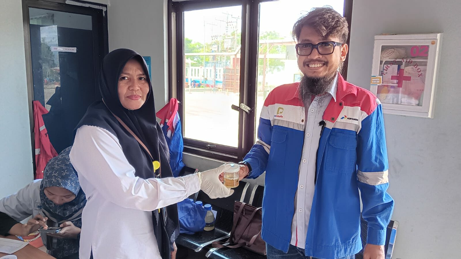 Kembali BNNK Bima Lakukan Tes Urine Karyawan PT. Elnusa Petrofin Bima Kembali BNNK Bima Lakukan Tes Urine Karyawan PT. Elnusa Petrofin Bima
