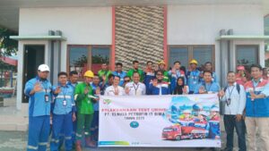 Kembali BNNK Bima Lakukan Tes Urine Karyawan PT. Elnusa Petrofin Bima