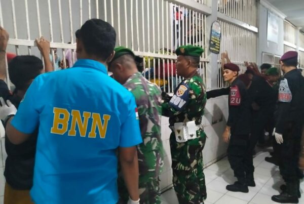 Pasca Idul Fitri, BNNK Bima Kembali Razia Rutan Bima