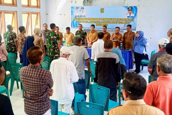 Usai Musrenbang, Lurah Sarae dan Masyarakat Deklarasi Anti Narkoba